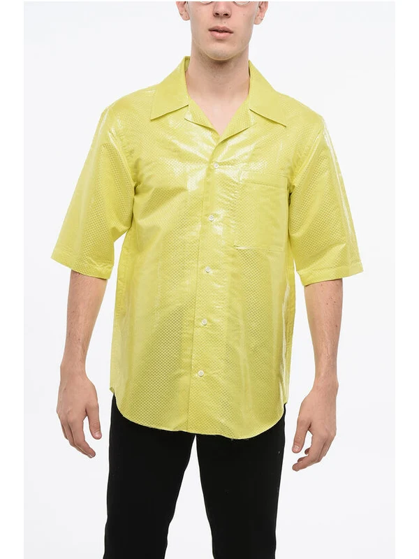 Alexander Mcqueen Yellow Shirts
