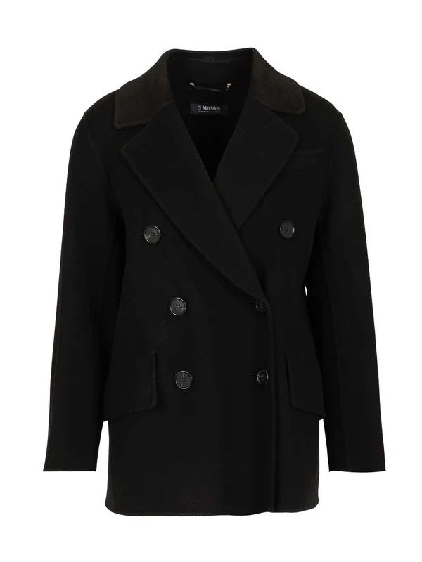 S Max Mara Black Coats