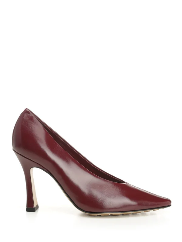 Bottega Veneta Burgundy Pumps Heels