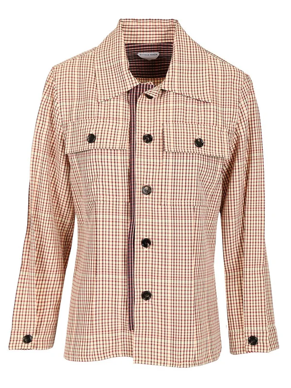Bottega Veneta Multicolor Checked Shirts & Blouses