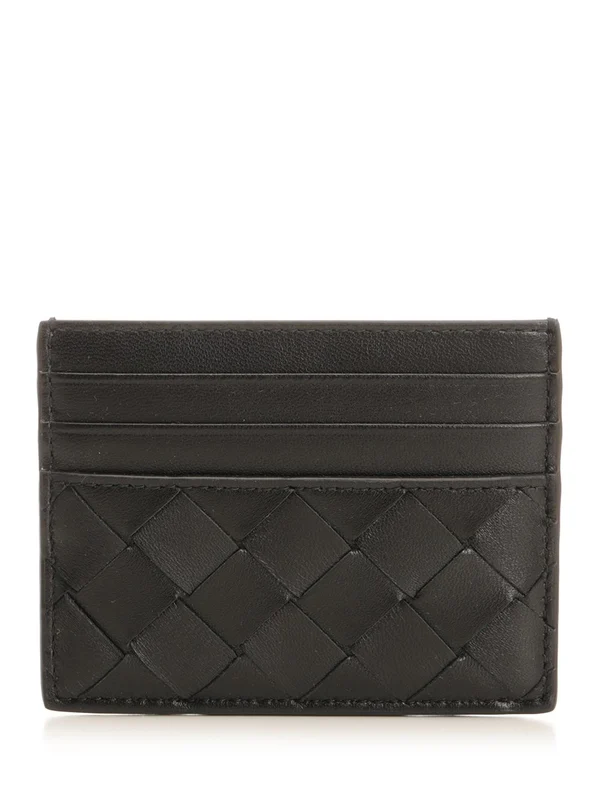 Bottega Veneta Black Card Holders