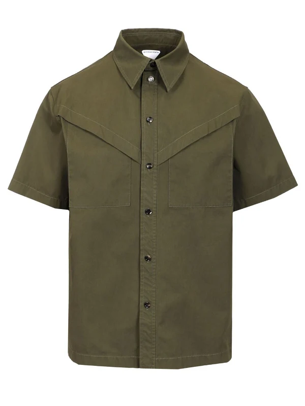 Bottega Veneta Green Shirts