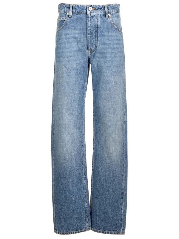 Bottega Veneta Blue Denim Pants