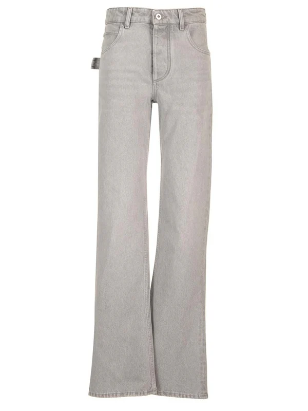 Bottega Veneta Grey Denim Pants
