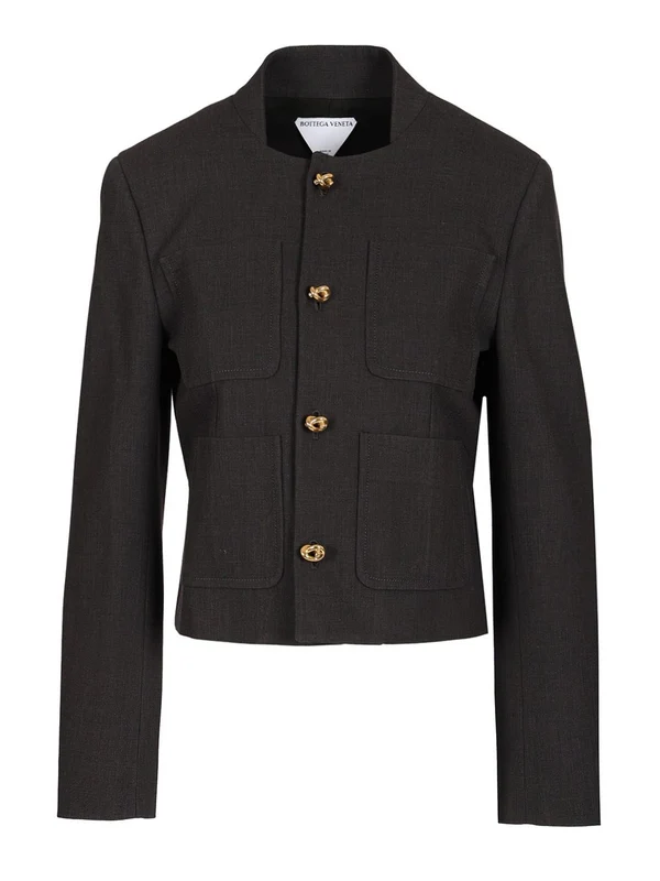 Bottega Veneta Grey Jackets