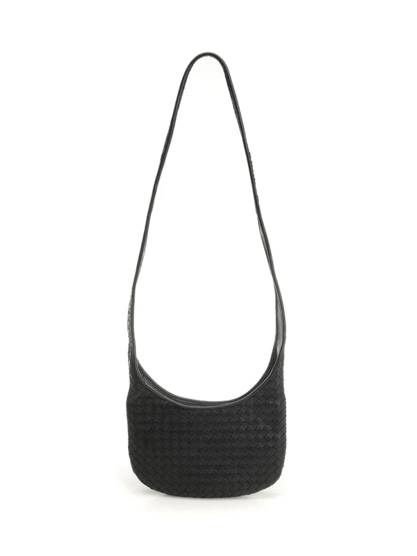 Bottega Veneta Veneto Small Black Cross Bags