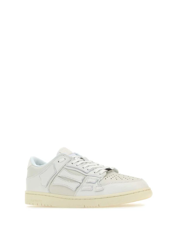 Amiri White Low Top Sneakers - Image 2