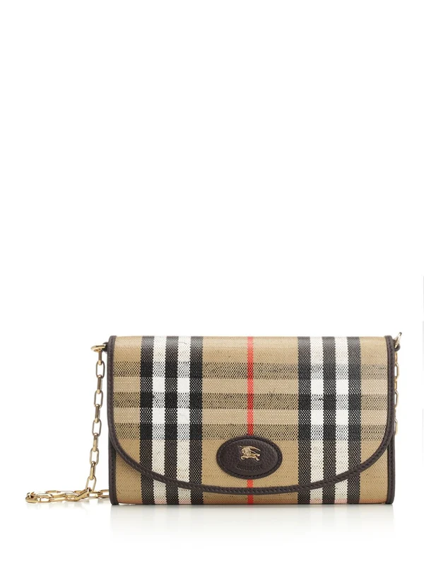 Burberry Highland Beige Crossbody & Shoulder Bags