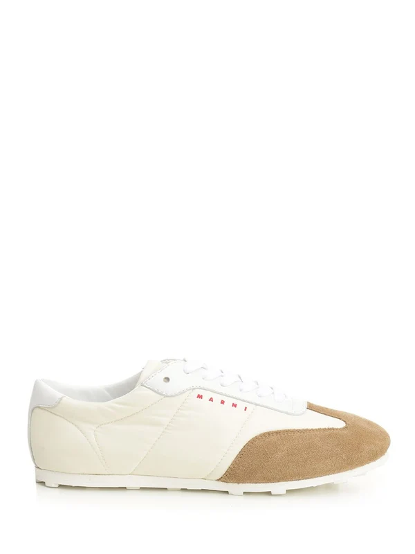 Marni White Low Top Sneakers
