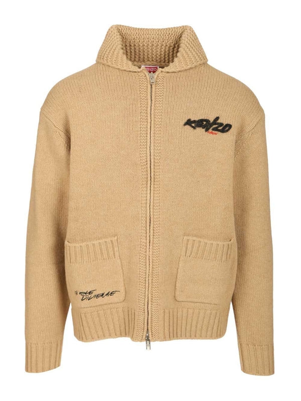 Kenzo Beige Cardigans