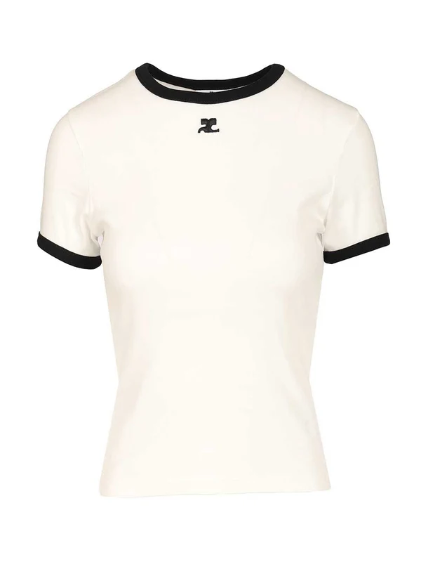 Courrèges White Half Sleeve