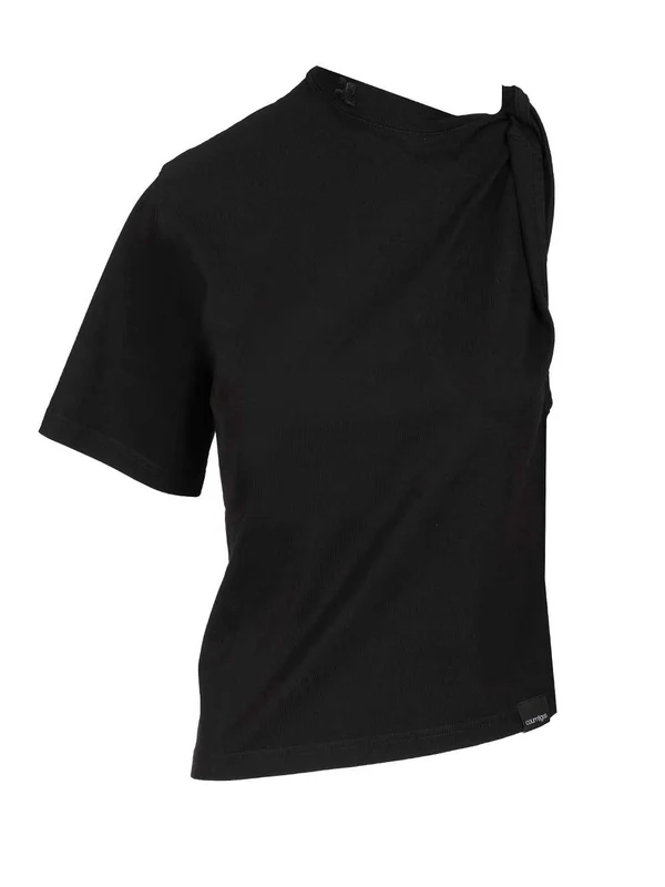 Courrèges Black Half Sleeve