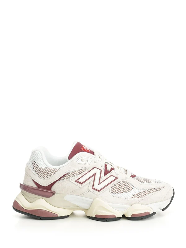 New Balance White Low Top Sneakers