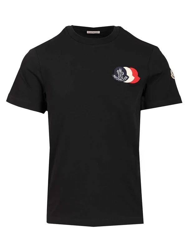 Moncler Blue Half Sleeve