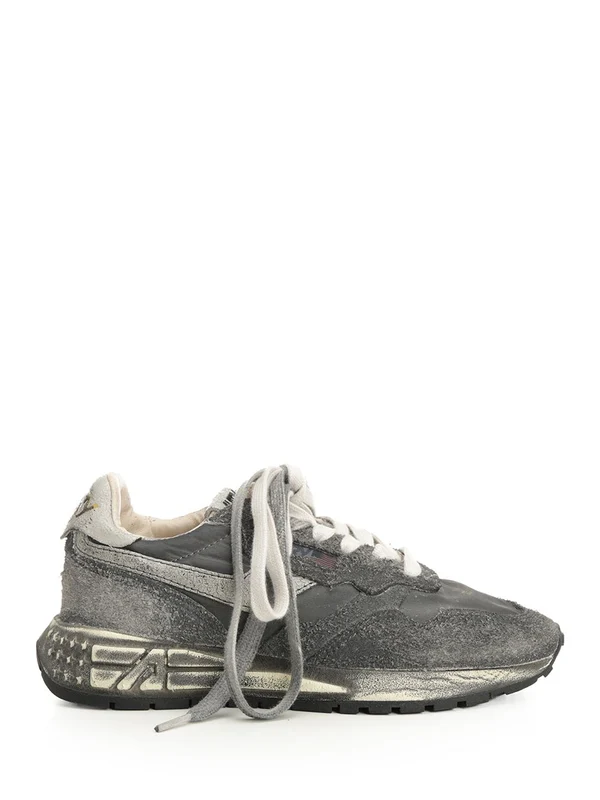 Autry Grey Low Top Sneakers