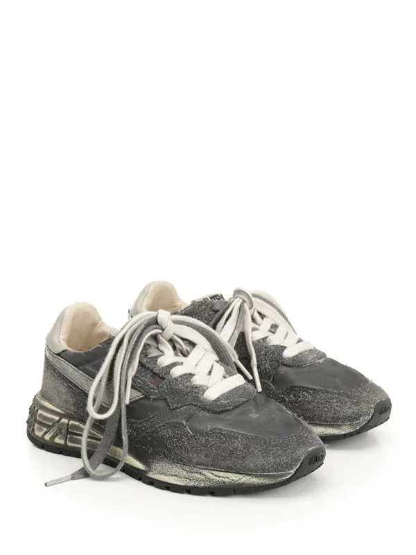 Autry Grey Low Top Sneakers - Image 2