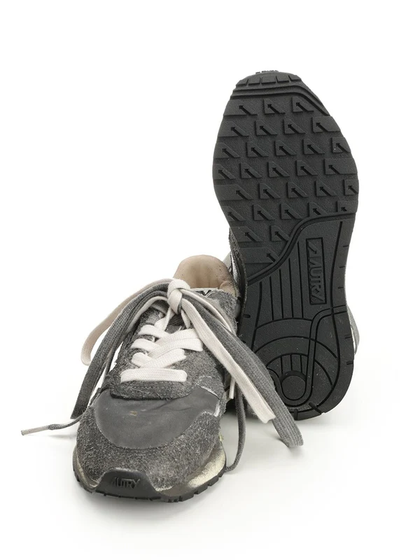 Autry Grey Low Top Sneakers - Image 5