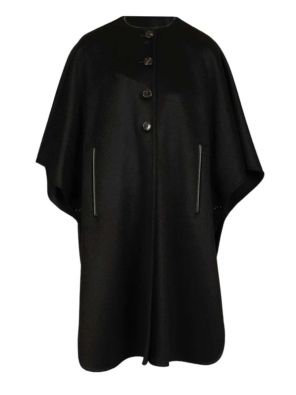 Max Mara Black Cape