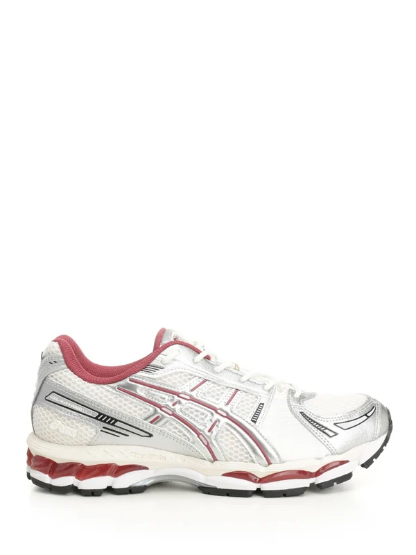 Asics Silver White Low Top Sneakers