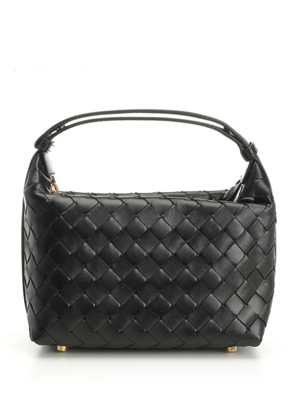 Bottega Veneta Wallace Mini Black Tote Bags