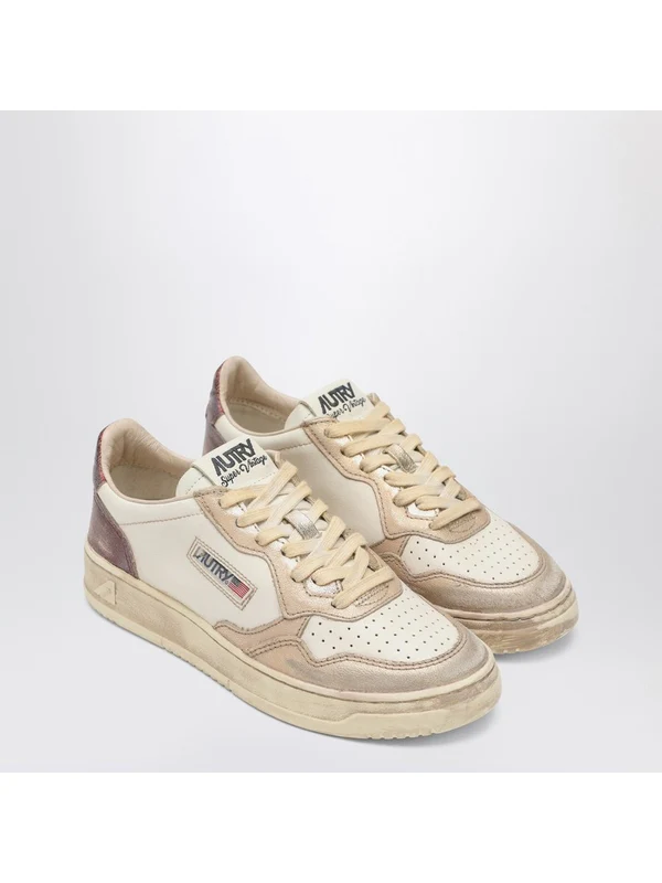 Autry White Low Top Sneakers