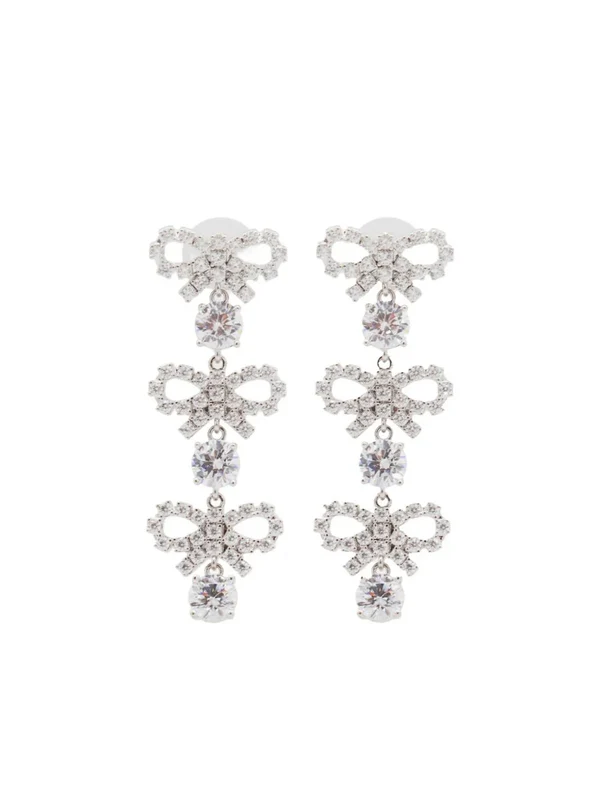 Self-Portrait Silver Earrings