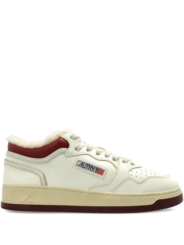 Autry White Low Top Sneakers