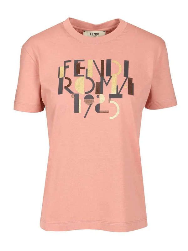 Fendi Pink Half Sleeve