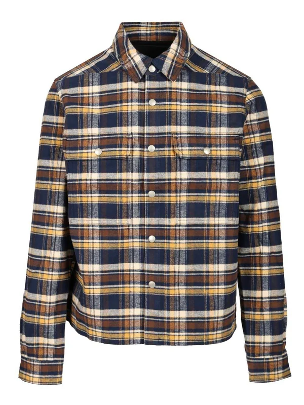 Rick Owens Drkshdw Multicolor Checked Jackets