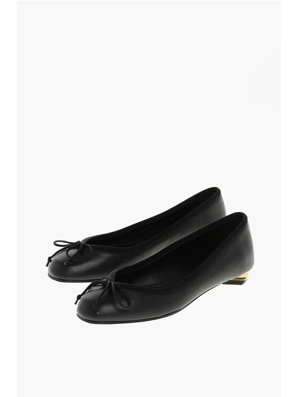 Alexander Mcqueen Black Flat Shoes