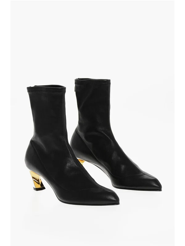 Alexander Mcqueen Black Ankle Boots