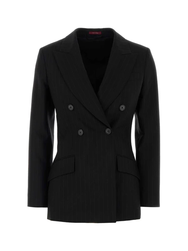 Gucci Black Tailored Jackets