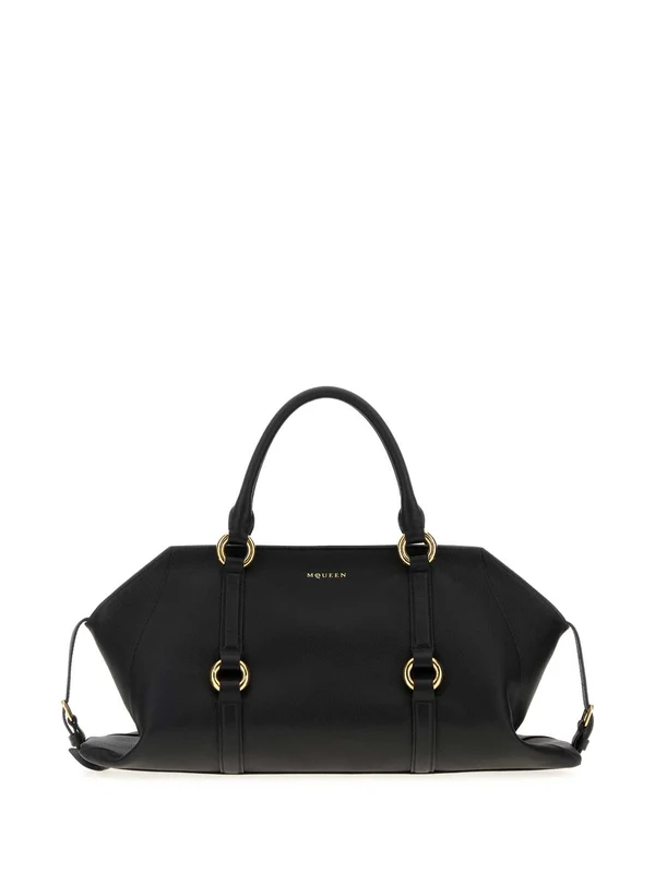 Alexander Mcqueen Black Tote Bags