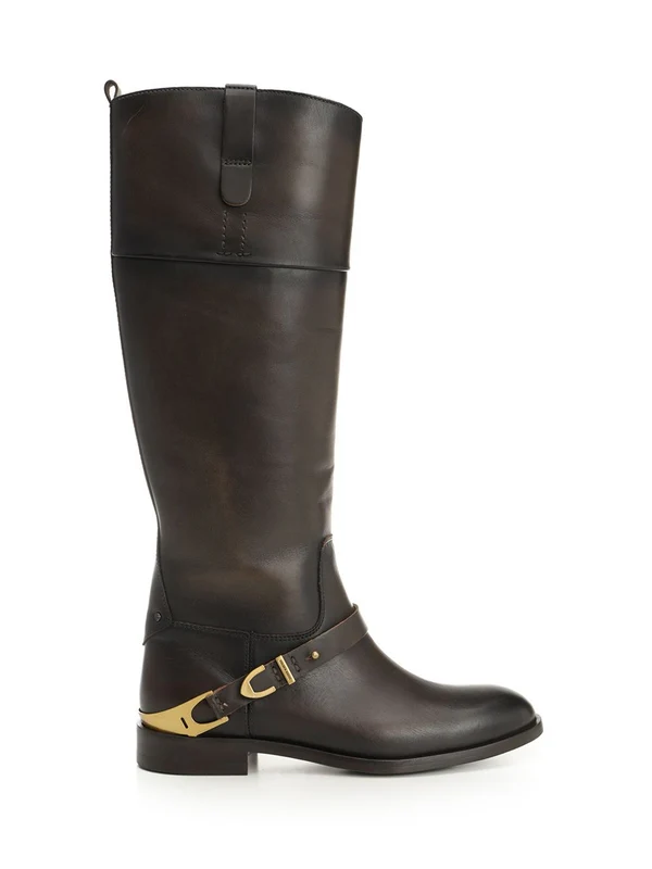 Golden Goose Brown Middle Boots