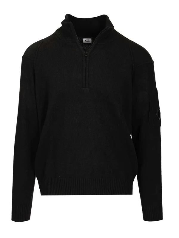 C.P. Company Black Knitted