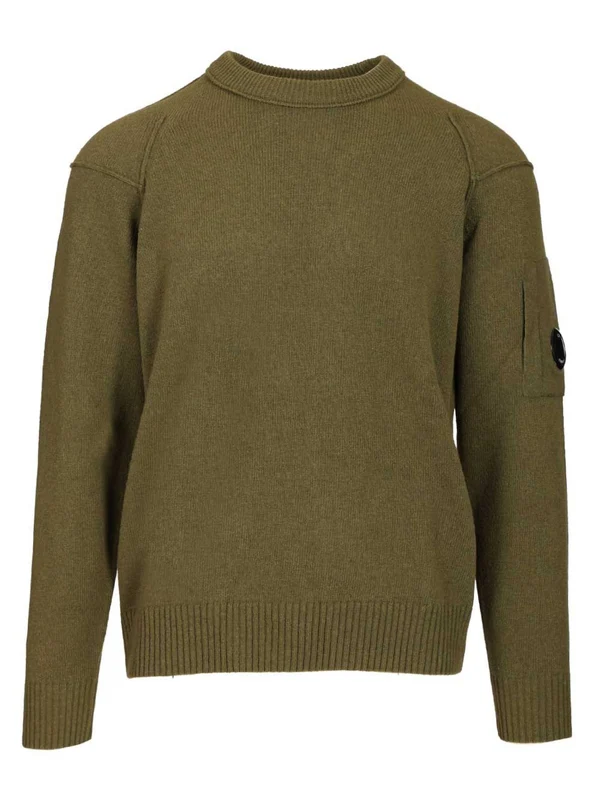 C.P. Company Green Knitted