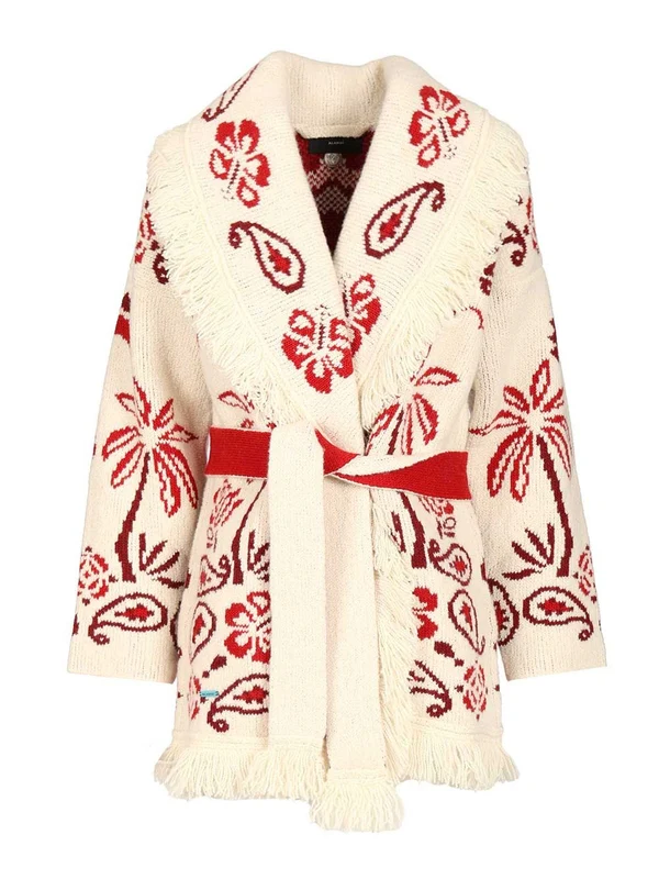 Alanui Beige Cardigans