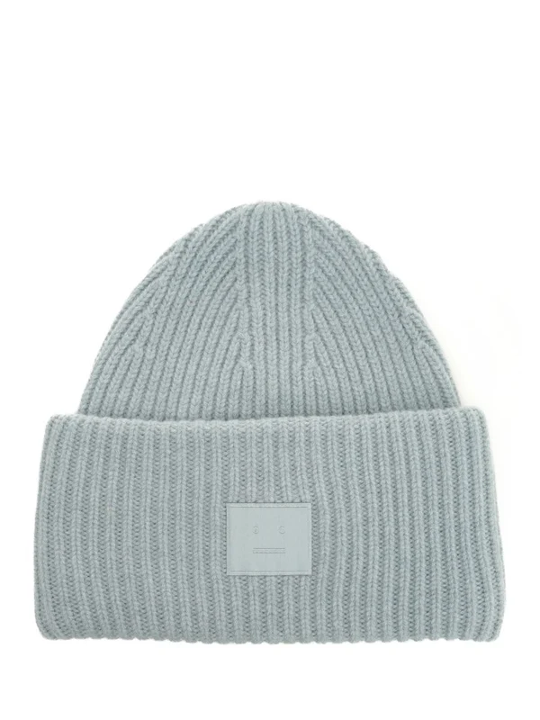 Acne Studios Blue Beanies