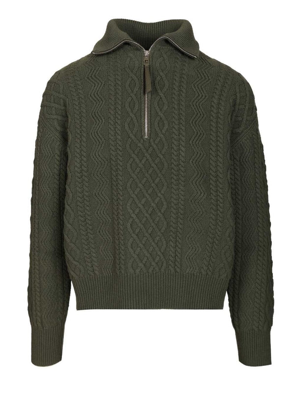 Loewe Green Knitted