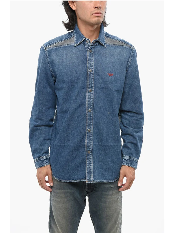 Diesel Blue Shirts