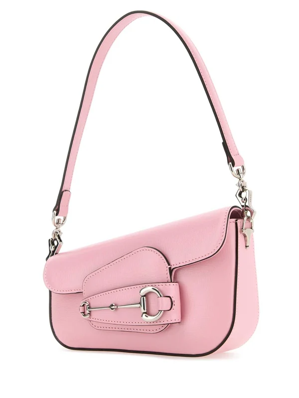 Gucci Horsebit 1955 Mini Pink Crossbody & Shoulder Bags - Image 2