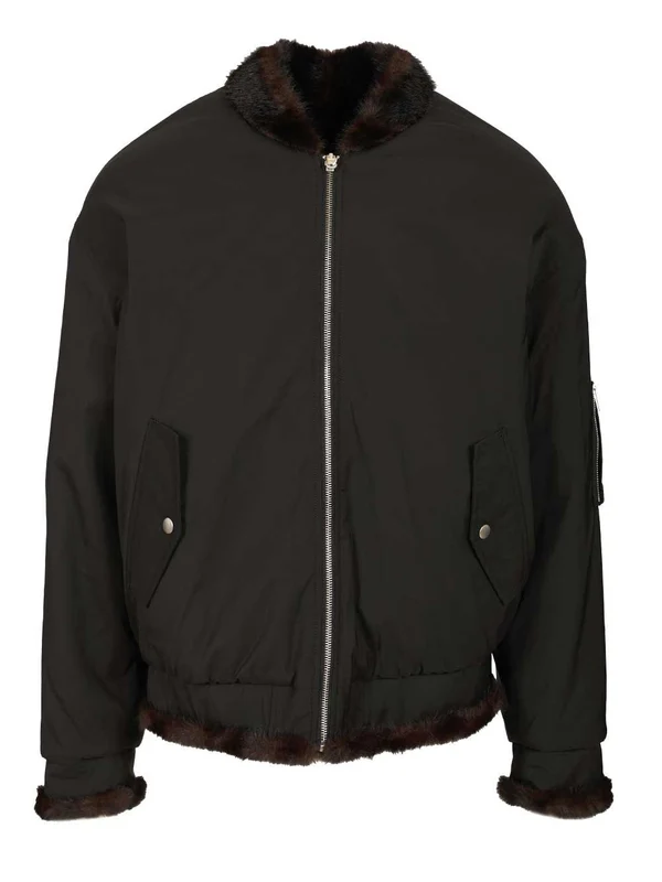 Mm6 Maison Margiela Brown Bomber