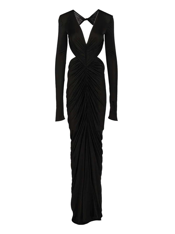 Rick Owens Black Long Dress