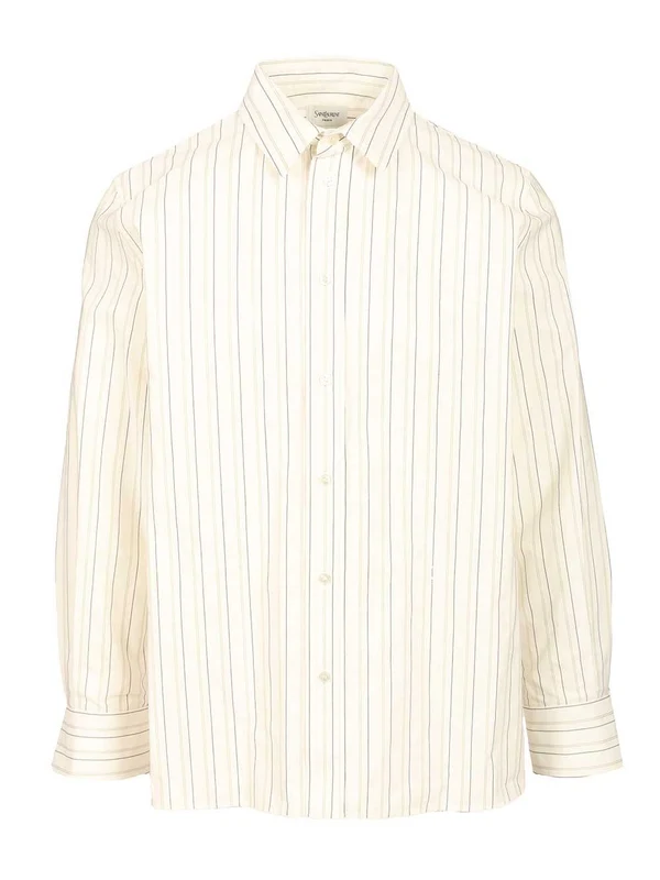 Saint Laurent White Shirts