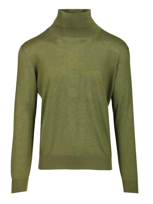 Saint Laurent Green Knitted