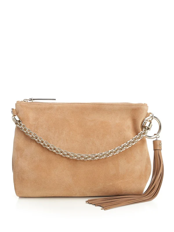 Jimmy Choo Beige Crossbody & Shoulder Bags