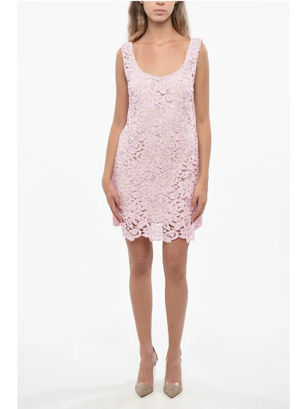 Self-Portrait Pink Mini Dress