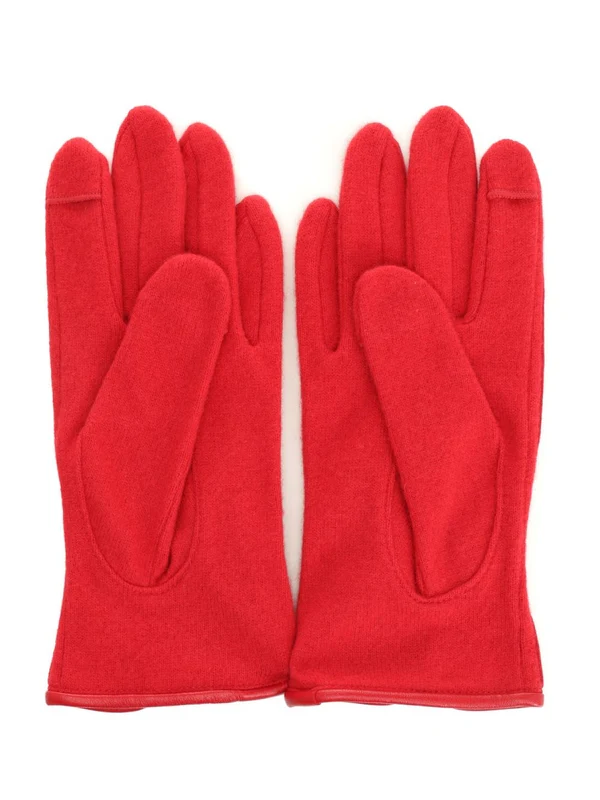 Vivienne Westwood Red Leather Gloves - Image 2