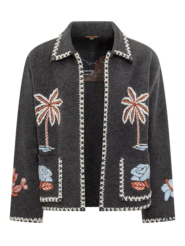Alanui Grey Cardigans