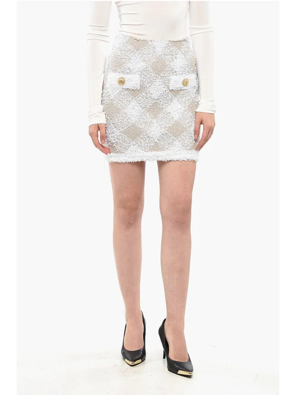 Balmain White Skirts